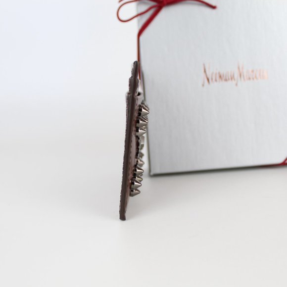 NWT Christian Louboutin Croc-Embossed Leather Card Holder - Picture 8 of 11